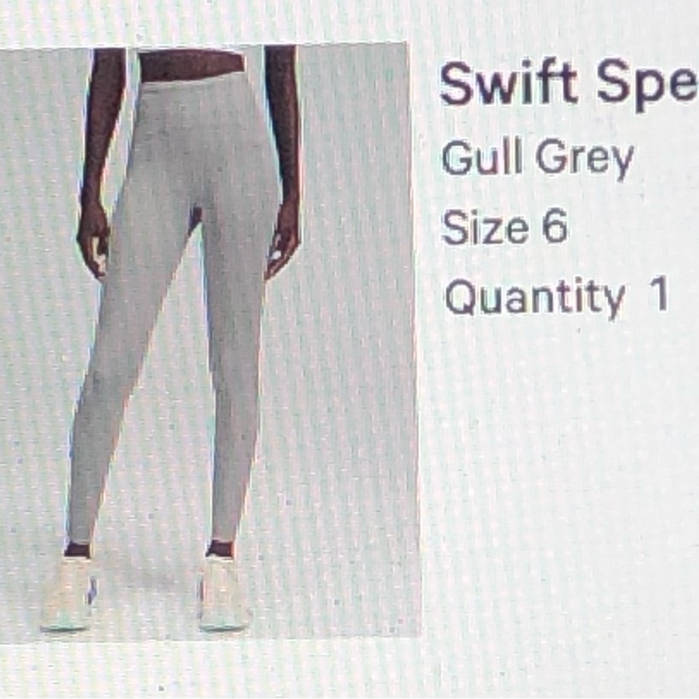 Lululemon Swift Speed High-Rise Tight 28” size 6